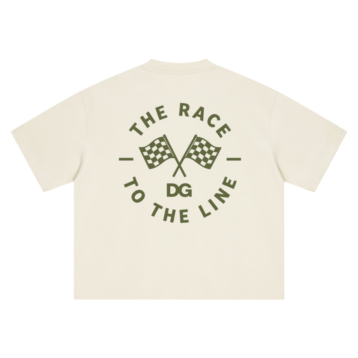 Race to the Line V2 (Cream)